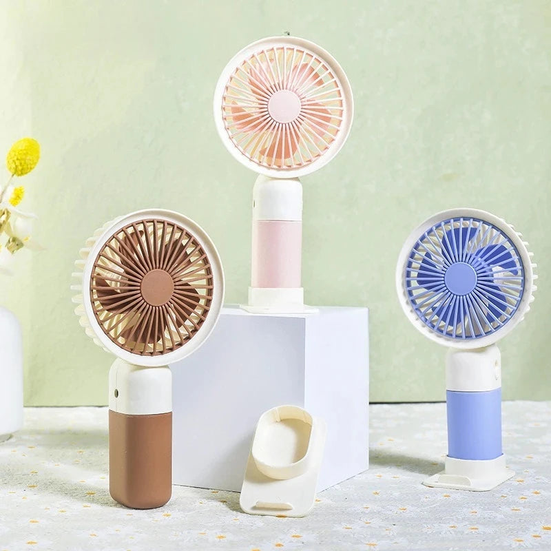 2024 New Handheld Mini Electric Fan Slient