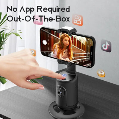 360° Smart Auto Face Object Tracking Holder