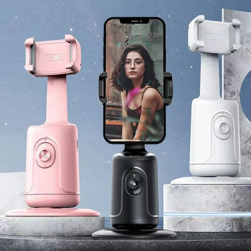 360° Smart Auto Face Object Tracking Holder