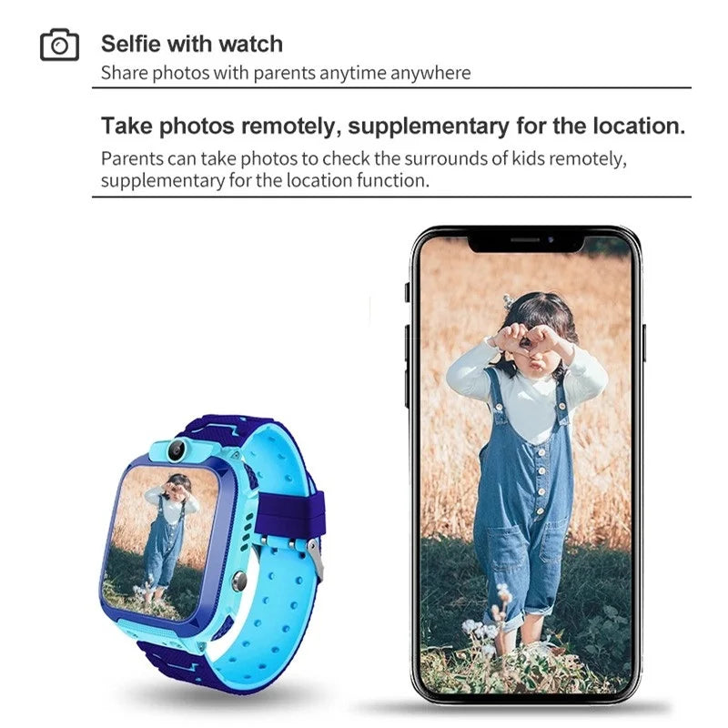 4G Kids Smart Watch Sos Location Camera Children