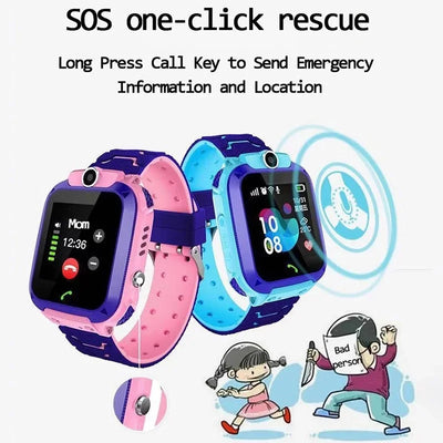 4G Kids Smart Watch Sos Location Camera Children